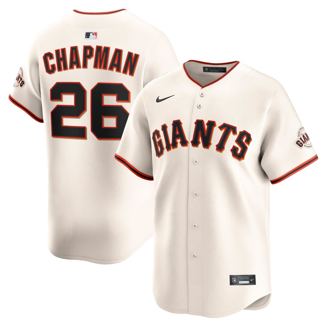 Matt Chapman San Francisco Giants Nike Home Limited Player Jersey - Cream | MLB Fan Gear