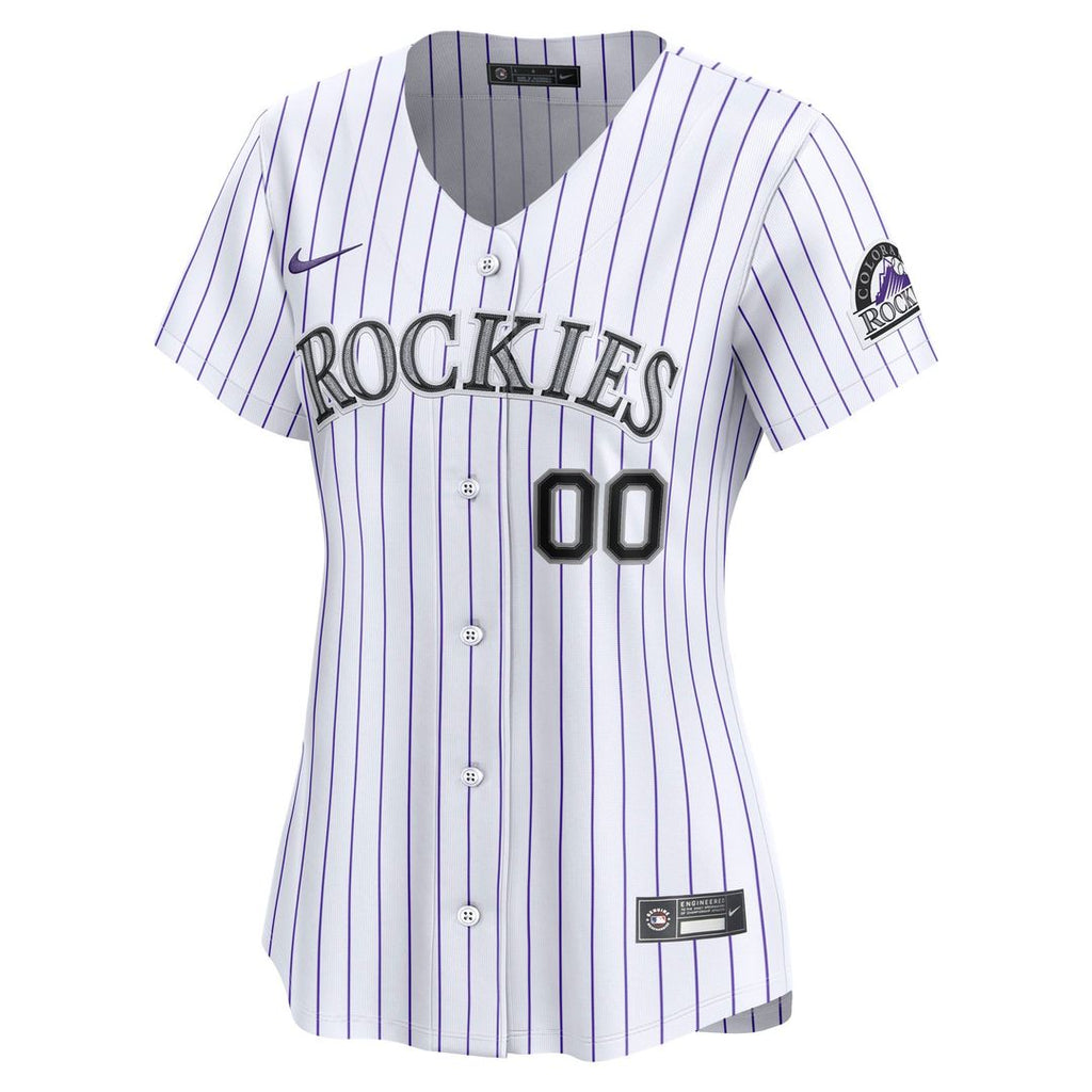 Colorado Rockies Nike Women's Home Limited Custom Jersey - White | MLB Fan Gear