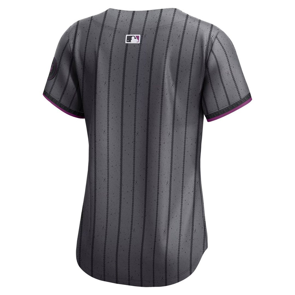 New York Mets Nike Women's City Connect Limited Jersey - Gray | MLB Fan Gear