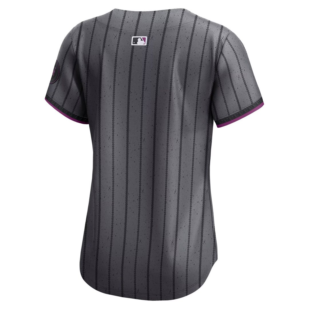 New York Mets Nike Women's City Connect Limited Jersey - Gray | MLB Fan Gear