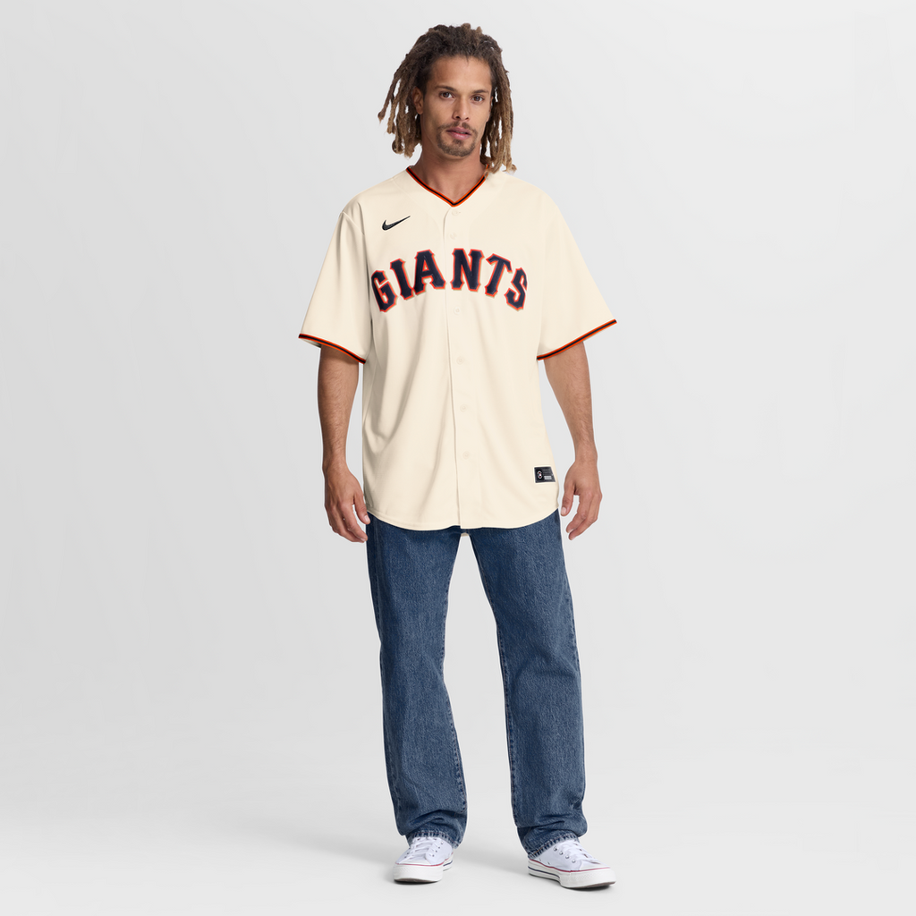Jesus Rodriguez San Francisco Giants Nike Home Replica Jersey - Cream | MLB Fan Gear