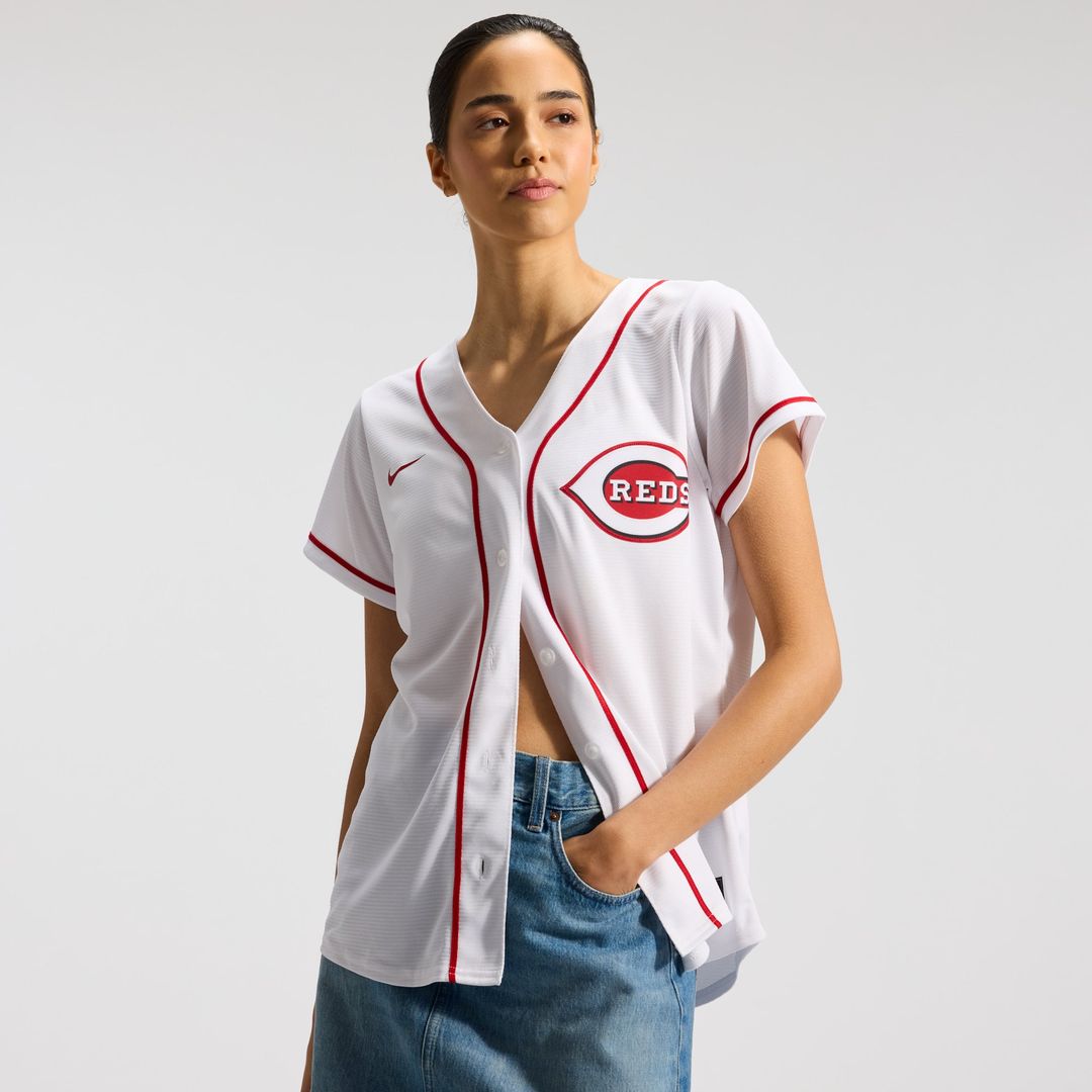 Elly De La Cruz Cincinnati Reds Nike Women's Home Replica Jersey - White | MLB Fan Gear