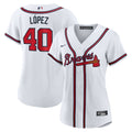 Reynaldo Lopez Atlanta Braves Nike Women's Home Replica Jersey - White | MLB Fan Gear