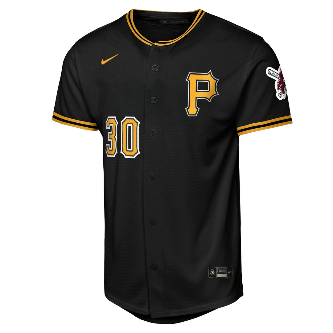 Paul Skenes Pittsburgh Pirates Nike Youth Alternate Stadium Jersey - Black | MLB Fan Gear