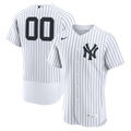 New York Yankees Nike Home Authentic Custom Jersey - White | MLB Fan Gear
