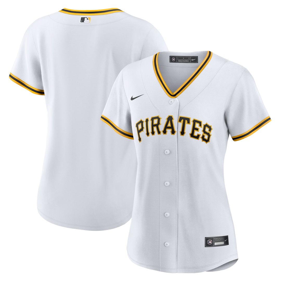 Pittsburgh Pirates Nike Women's Home Replica Team Jersey - White | MLB Fan Gear