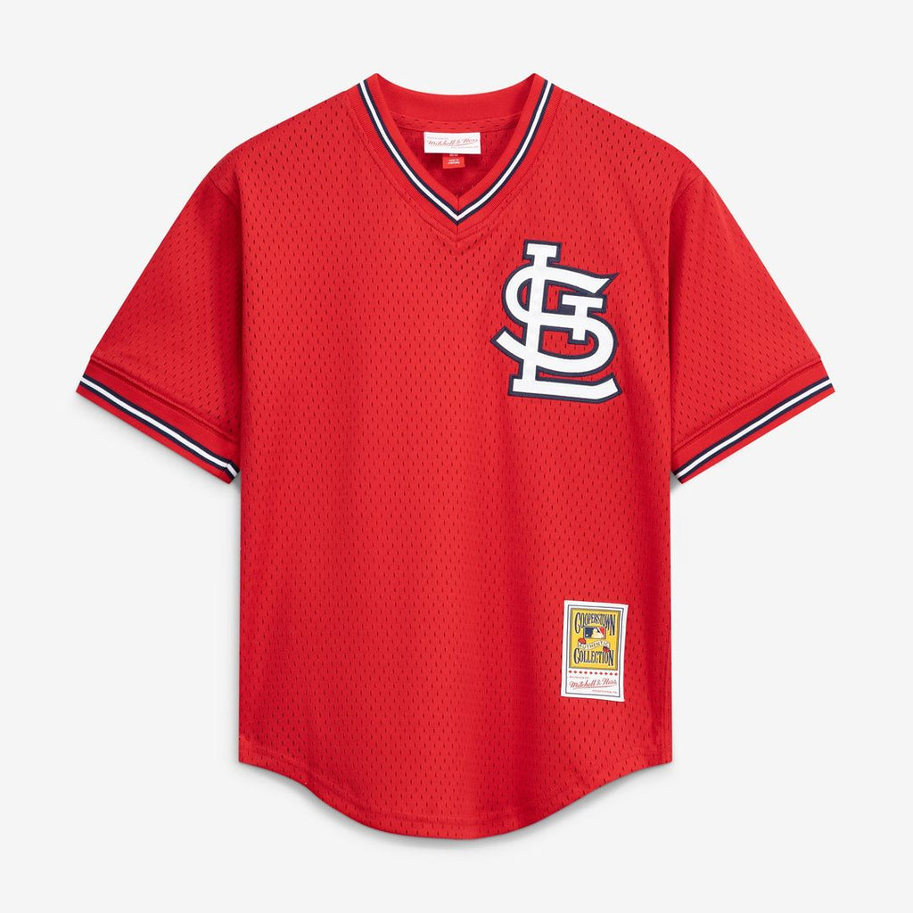 Ozzie Smith St. Louis Cardinals Mitchell & Ness Authentic Batting Practice Jersey - Navy | MLB Fan Gear