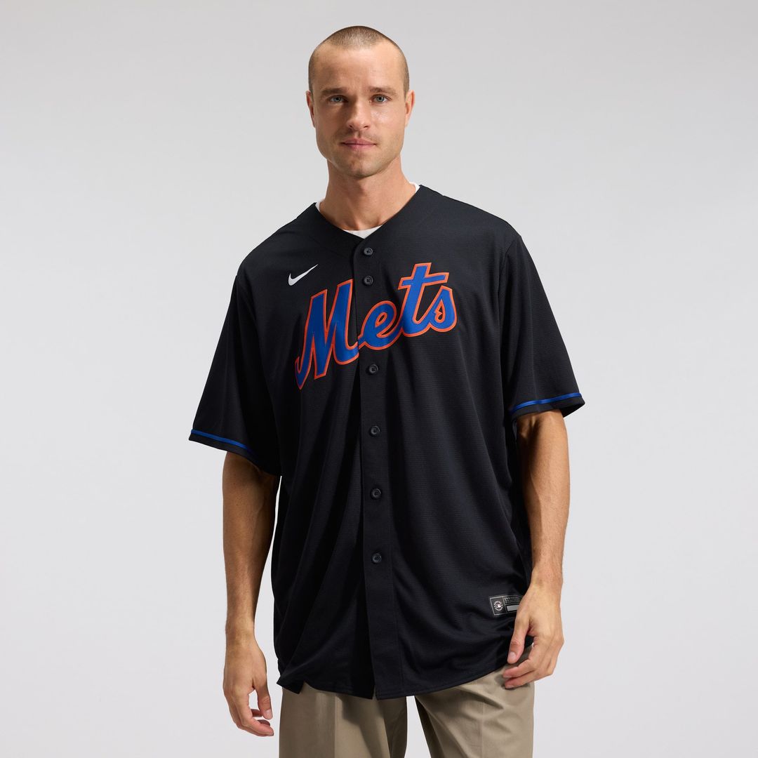 Starling Marte New York Mets Nike Alternate Replica Jersey - Black | MLB Fan Gear