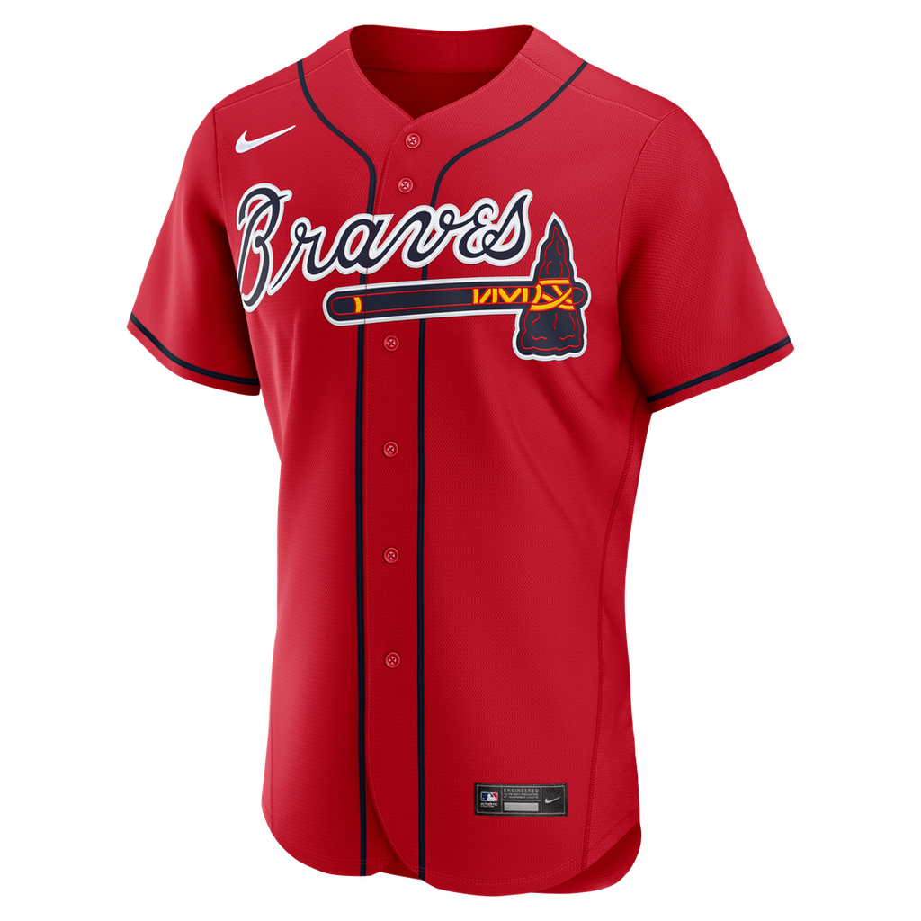 Drake Baldwin Atlanta Braves Nike MLB Awards Authentic Jersey - Red | Fan Gear