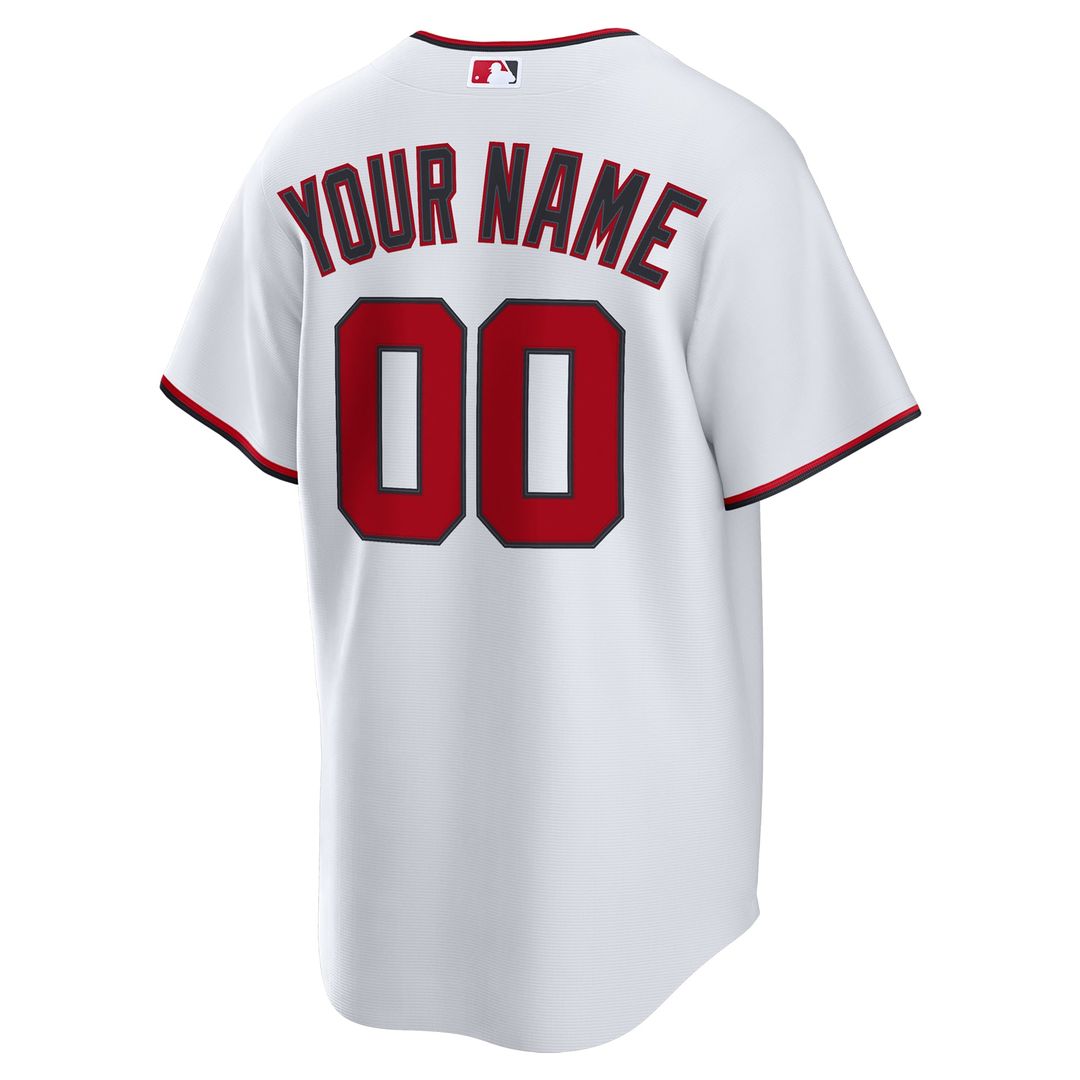 Washington Nationals Nike Home Custom Replica Jersey - White | MLB Fan Gear
