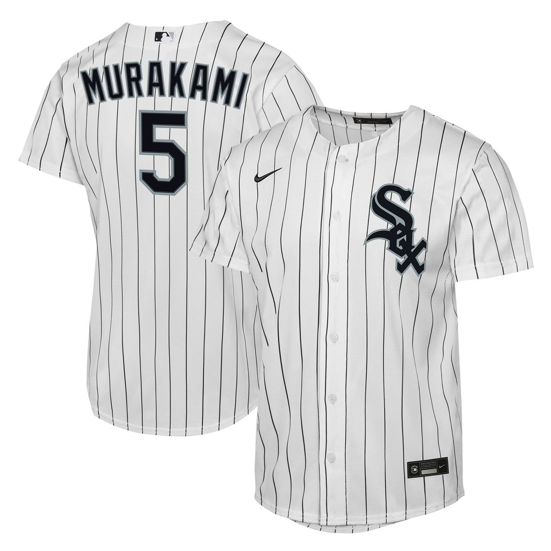 Munetaka Murakami Chicago White Sox Nike Youth Home Replica Jersey - White | MLB Fan Gear