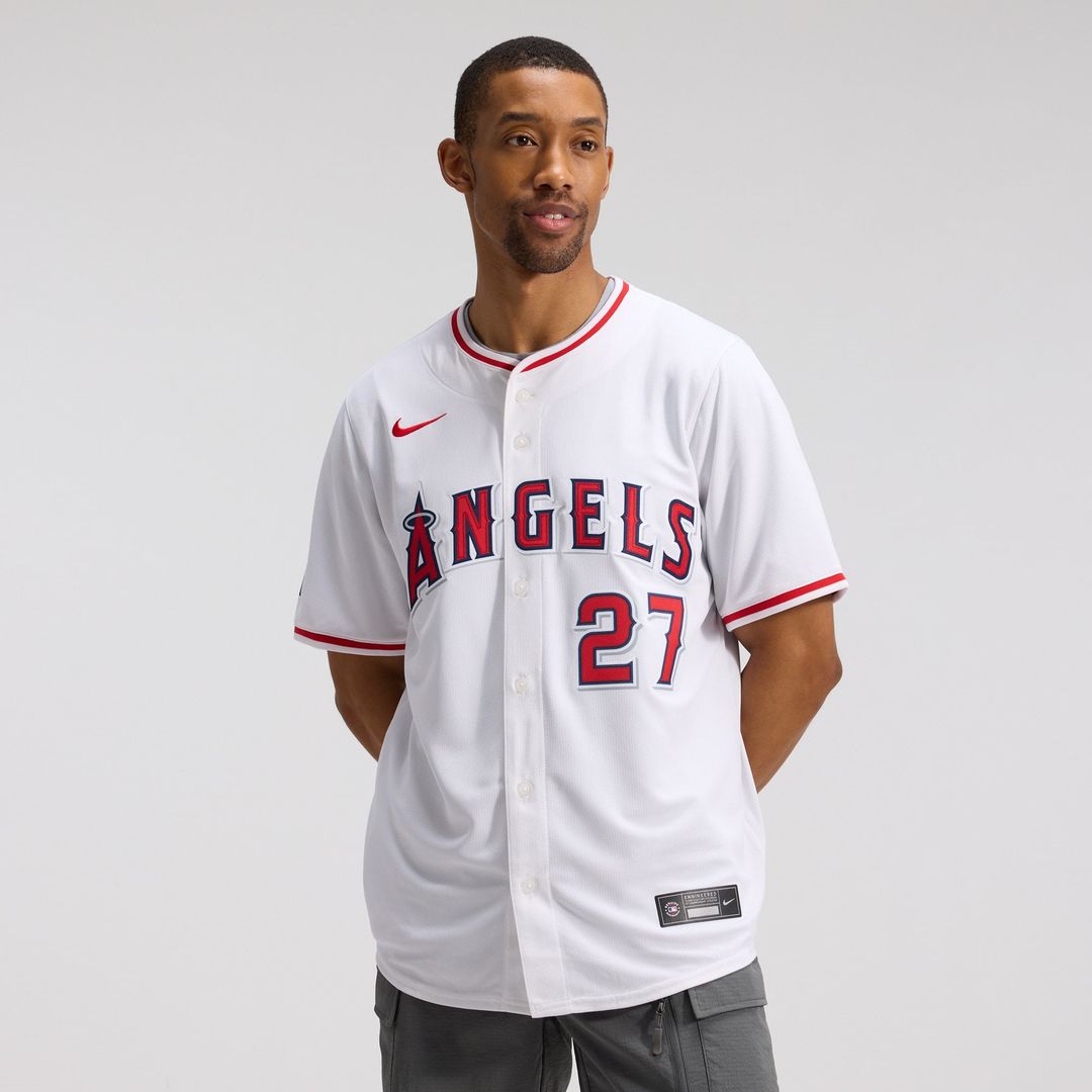Mike Trout Los Angeles Angels Nike Alternate Limited Player Jersey - Red | MLB Fan Gear