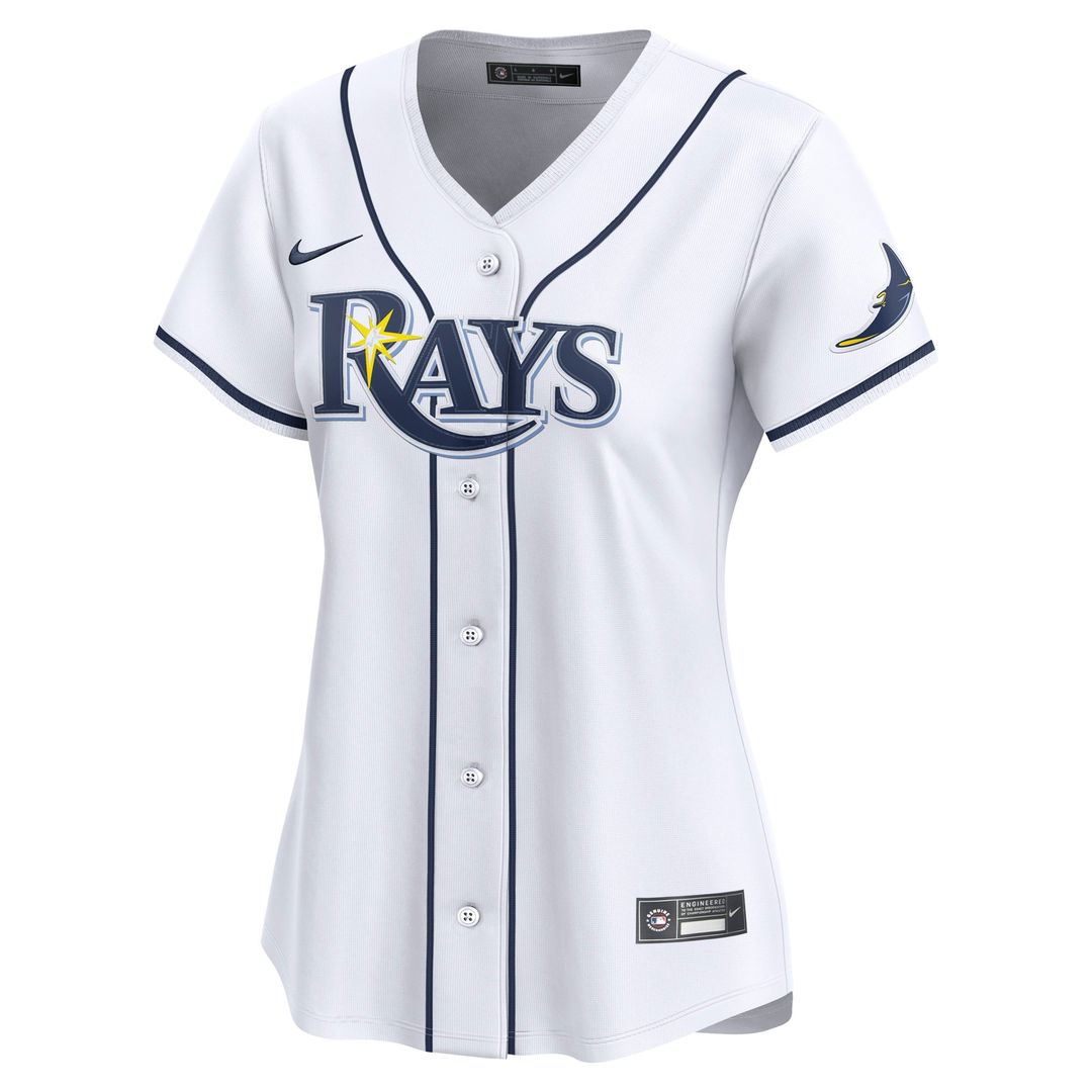 Tampa Bay Rays Nike Women's Home Limited Custom Jersey - White | MLB Fan Gear