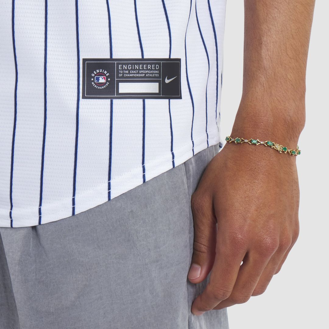 CC Sabathia New York Yankees Nike 2025 Baseball Hall of Fame Name & Number Retired Replica Jersey - White | MLB Fan Gear