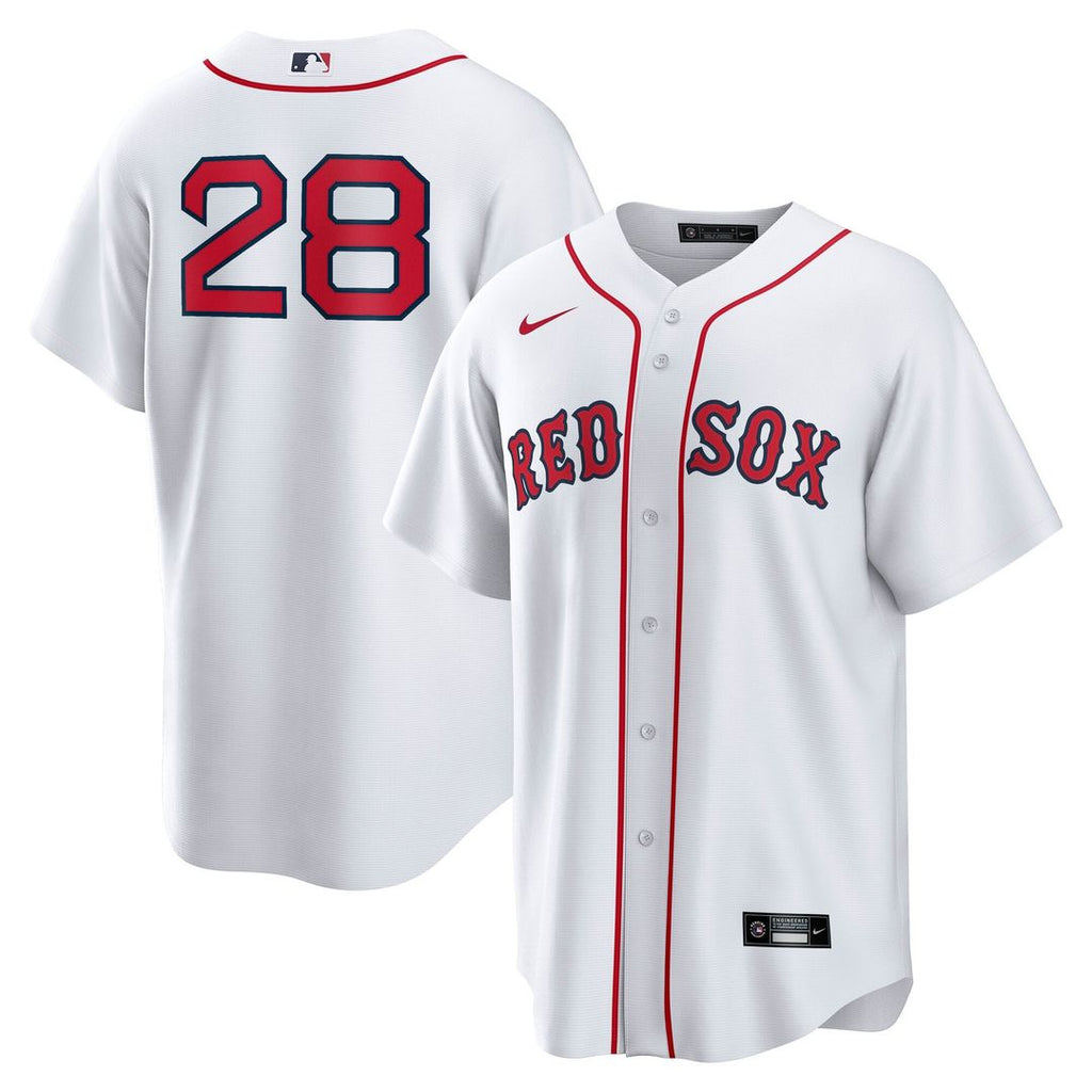Kristian Campbell Boston Red Sox Nike Home Replica Jersey - White | MLB Fan Gear
