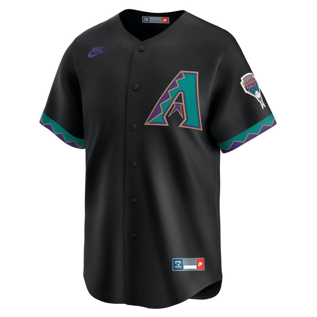 Randy Johnson Arizona Diamondbacks Nike Throwback Cooperstown Collection Limited Jersey - Black | MLB Fan Gear