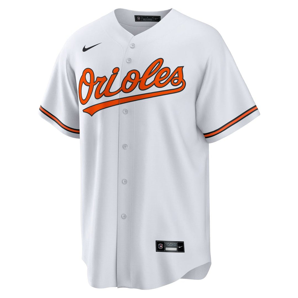 Gunnar Henderson Baltimore Orioles Nike Home Replica Player Jersey - White | MLB Fan Gear