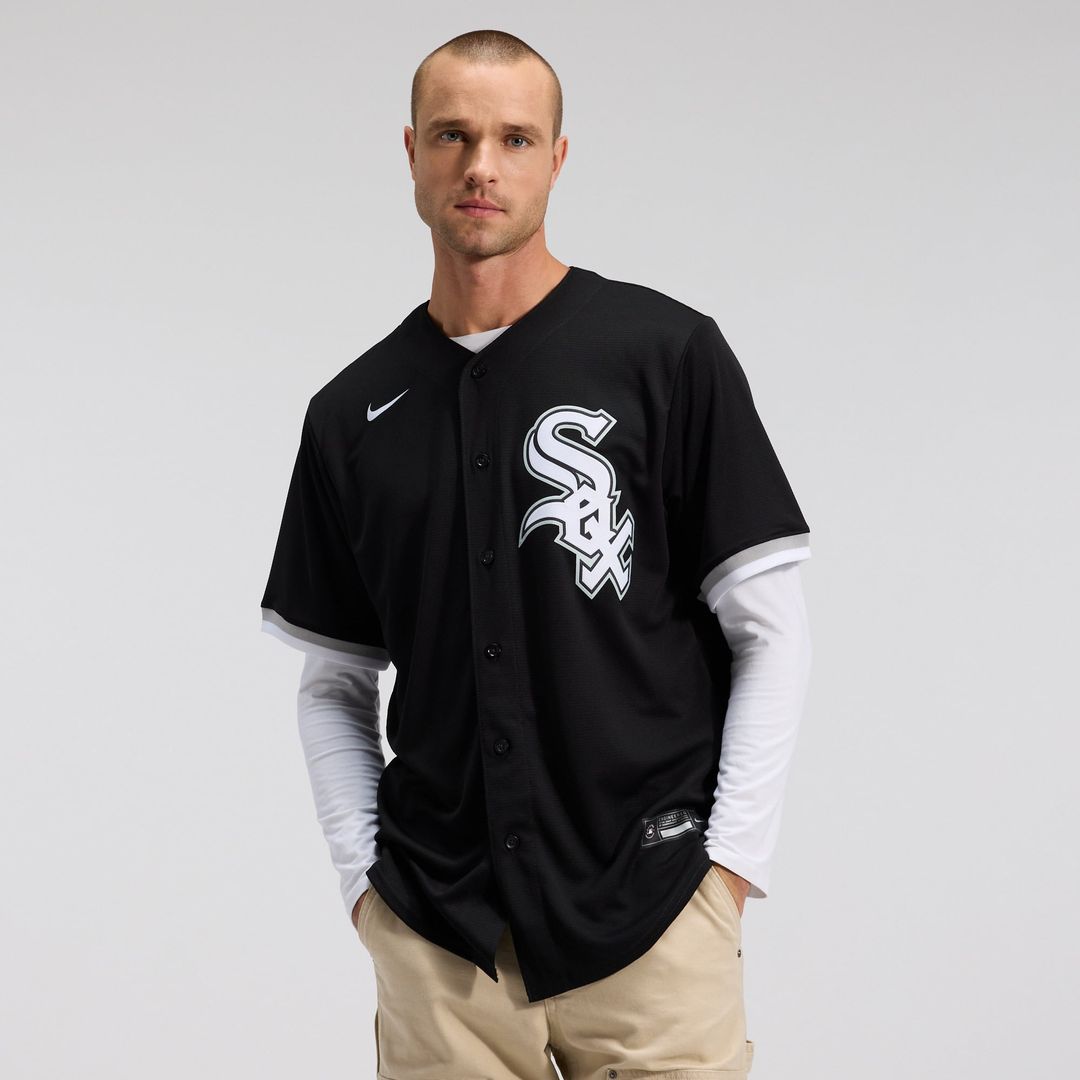 Chicago White Sox Nike Alternate Replica Team Jersey - Black | MLB Fan Gear