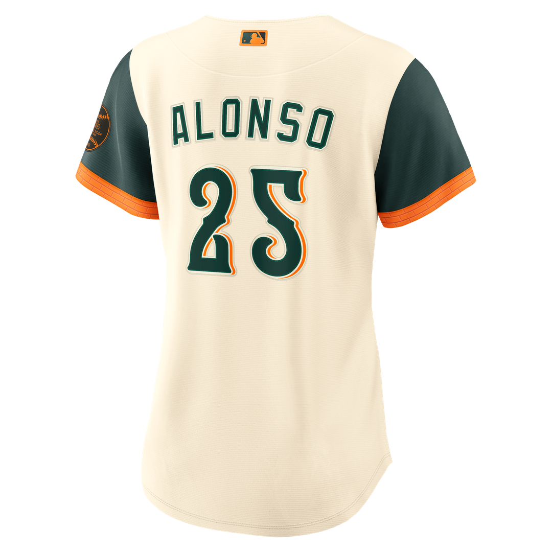 Pete Alonso Baltimore Orioles Nike Women's 2026 City Connect Stadium Jersey - Cream | MLB Fan Gear