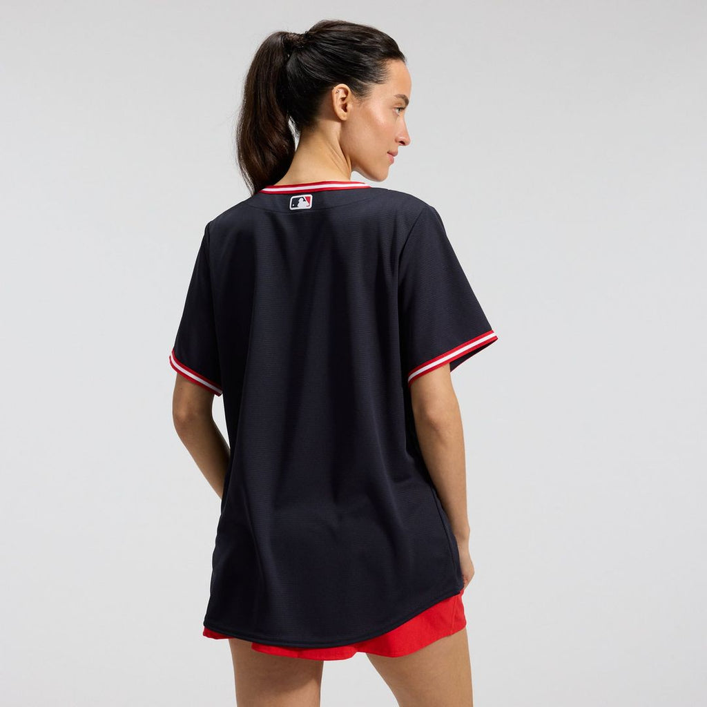 Cleveland Guardians Nike Women's Alternate Replica Jersey - Navy | MLB Fan Gear