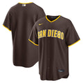 San Diego Padres Nike Road Replica Jersey - Brown | MLB Fan Gear