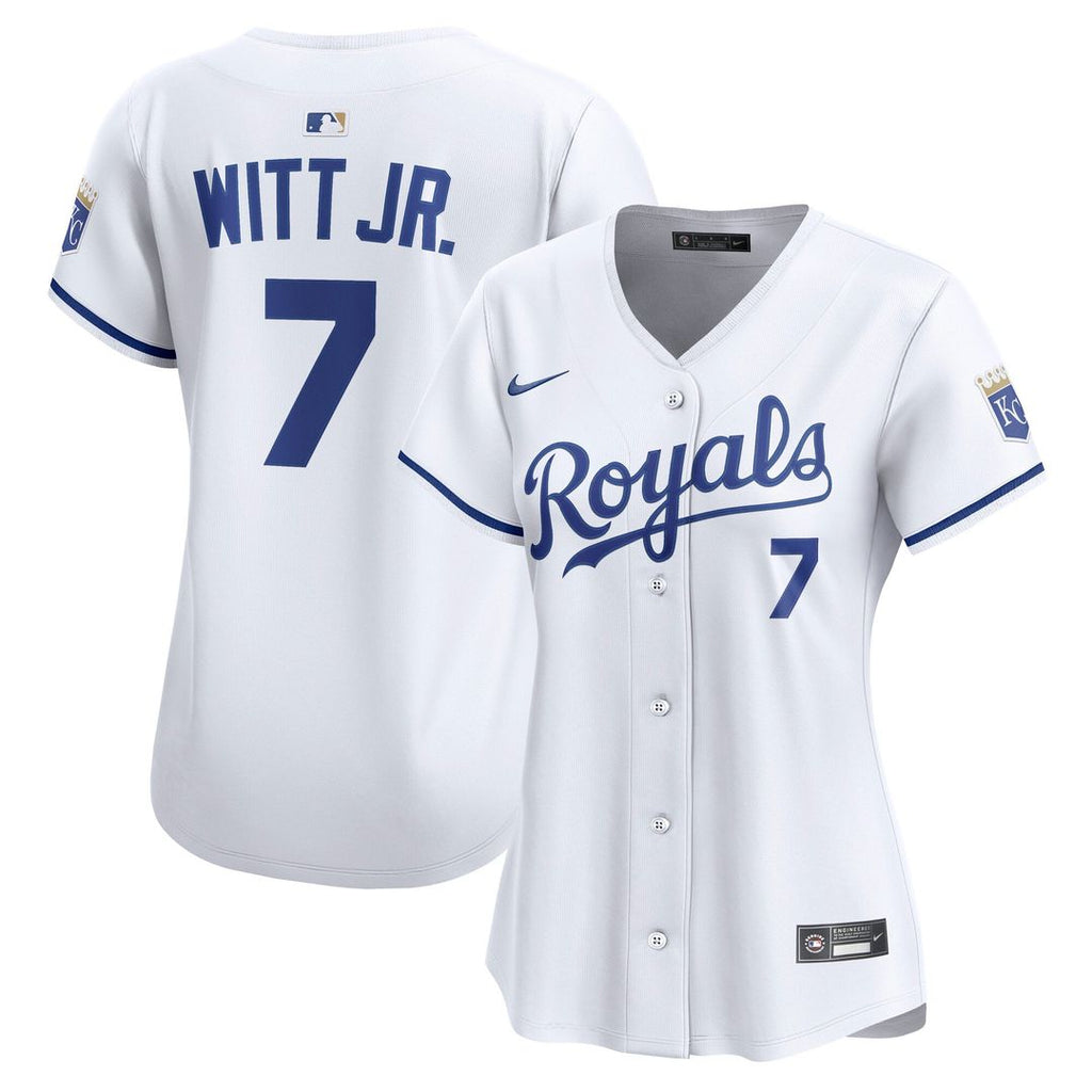 Bobby Witt Jr. Kansas City Royals Nike Women's Home Limited Player Jersey - White | MLB Fan Gear