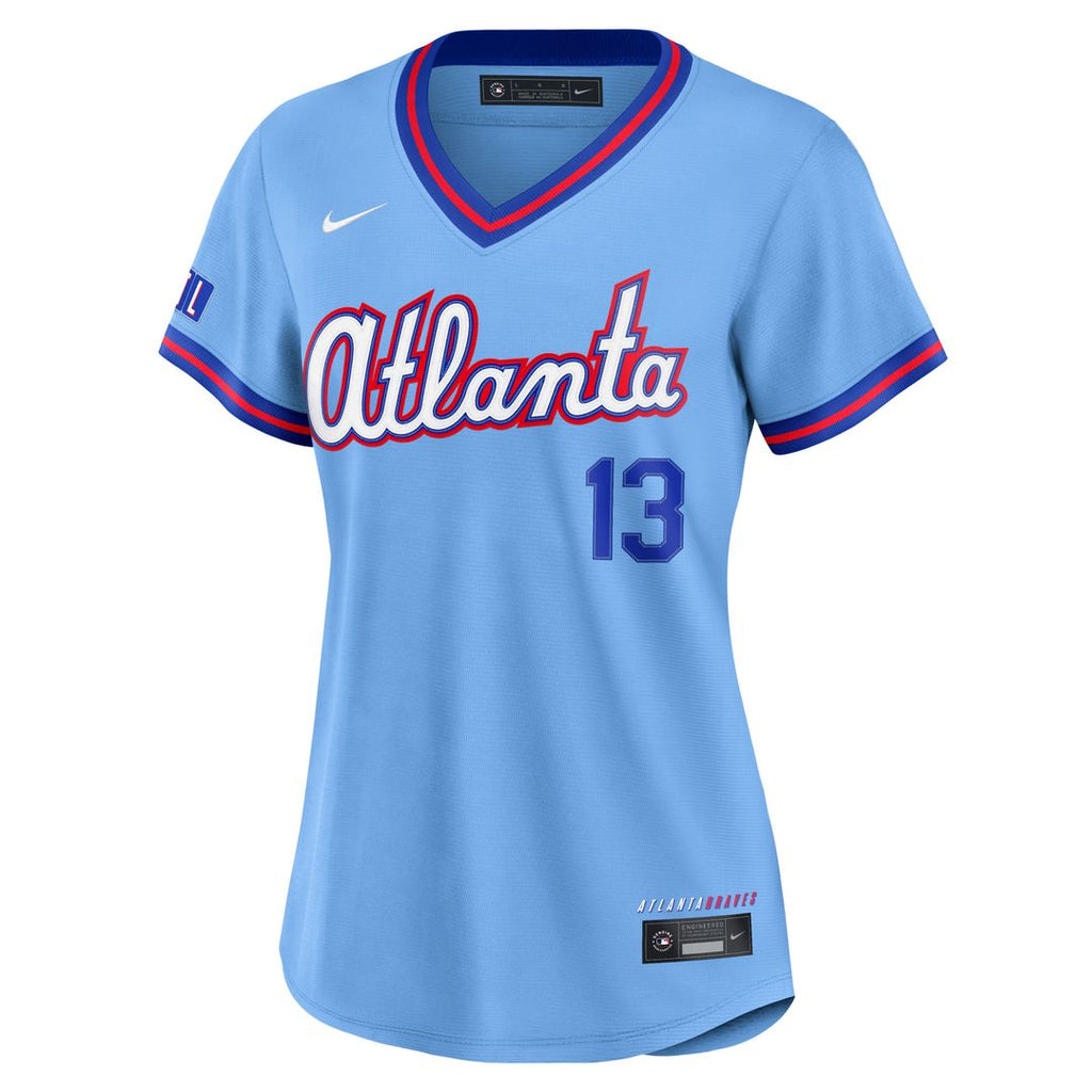 Ronald Acuña Jr. Atlanta Braves Nike Women's 2026 City Connect Stadium Jersey - Powder Blue | MLB Fan Gear