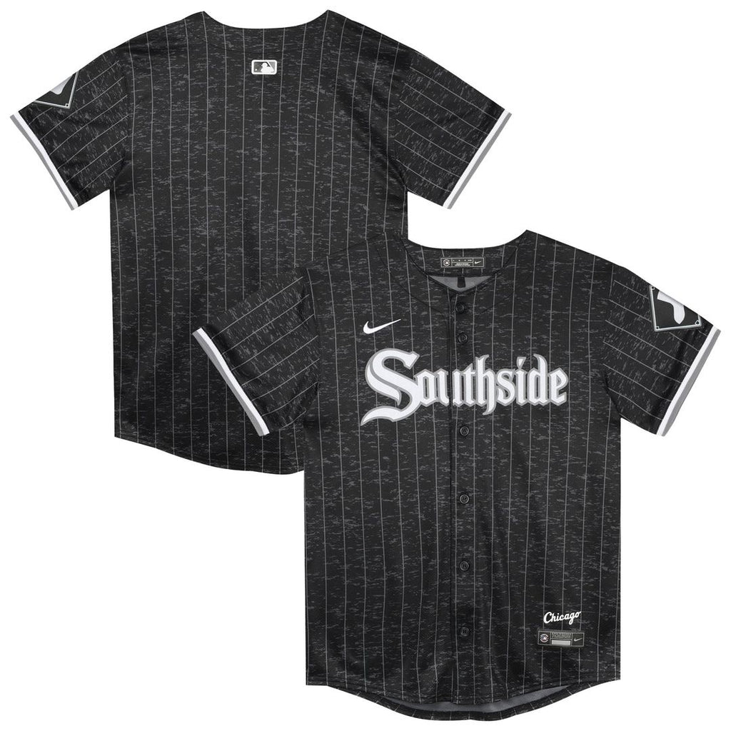 Chicago White Sox Nike Preschool City Connect Jersey - Black | MLB Fan Gear