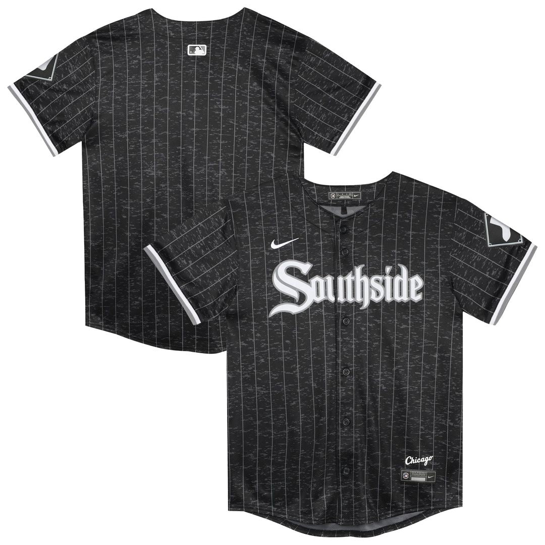 Chicago White Sox Nike Preschool City Connect Jersey - Black | MLB Fan Gear