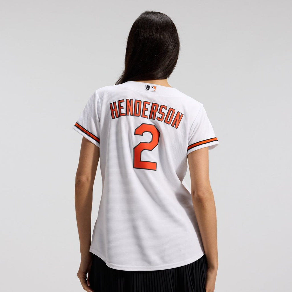 Gunnar Henderson Baltimore Orioles Nike Women's Replica Player Jersey - White | MLB Fan Gear