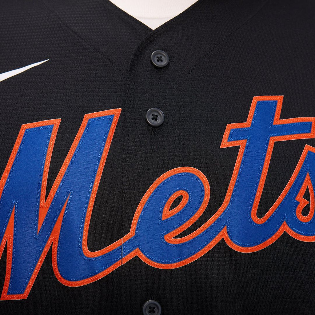 Starling Marte New York Mets Nike Alternate Replica Jersey - Black | MLB Fan Gear