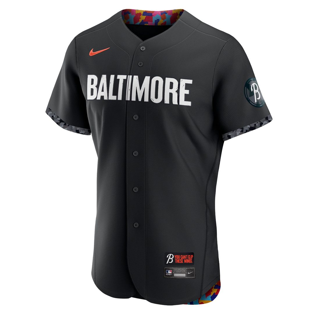 Baltimore Orioles Nike City Connect Authentic Jersey - Black | MLB Fan Gear