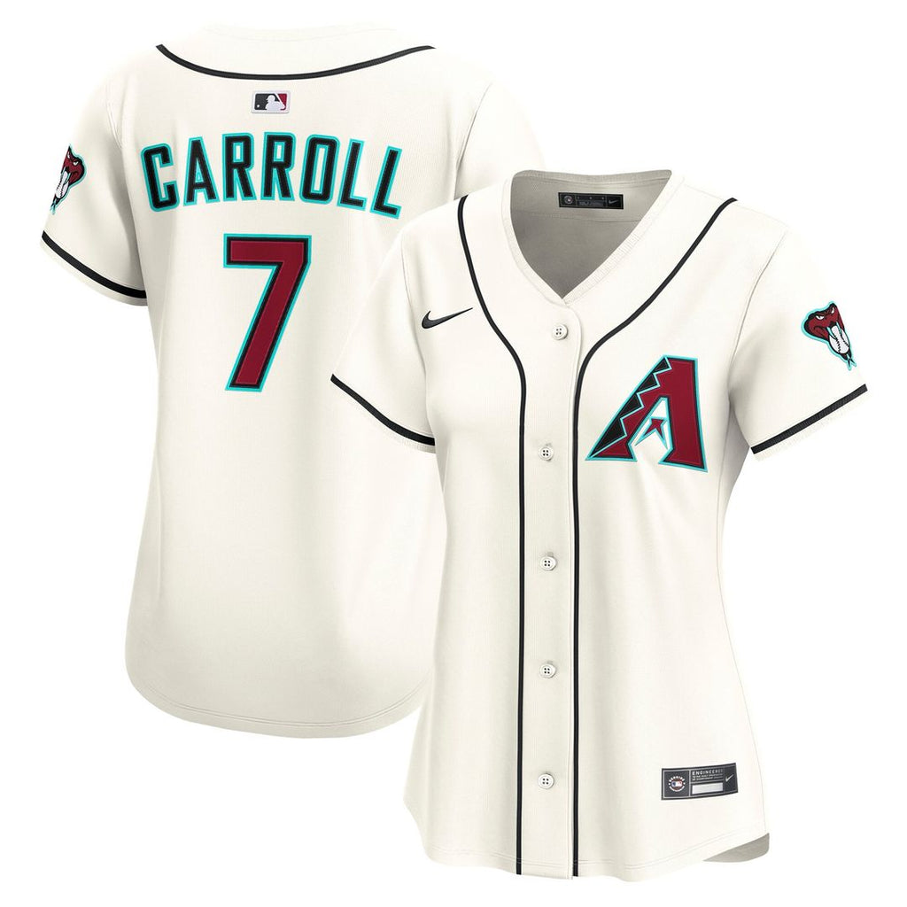 Corbin Carroll Arizona Diamondbacks Nike Women's Home Limited Player Jersey - Cream | MLB Fan Gear