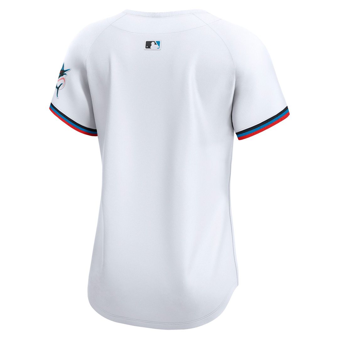 Miami Marlins Nike Women's Home Limited Jersey - White | MLB Fan Gear