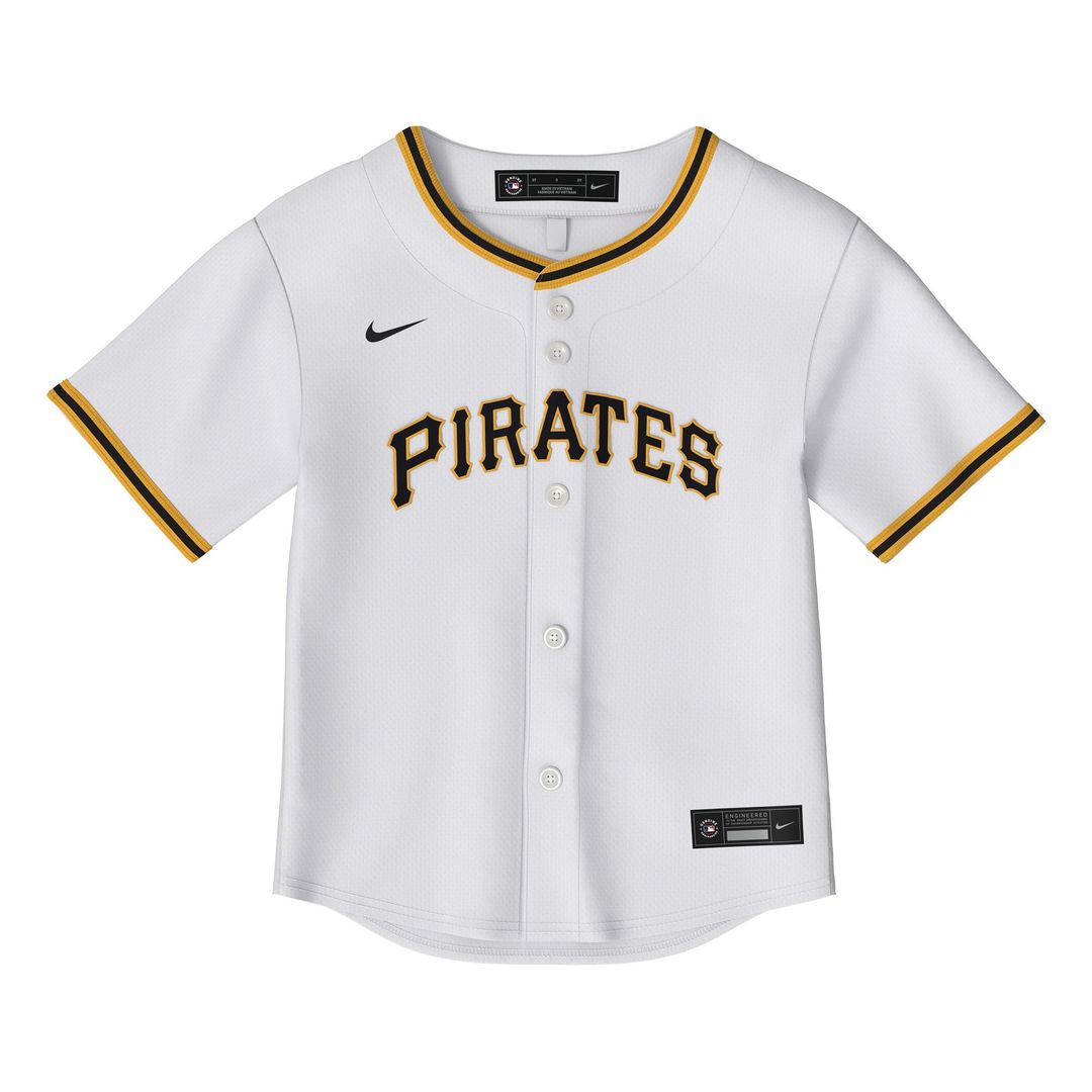 Paul Skenes Pittsburgh Pirates Nike Infant Home Replica Jersey - White | MLB Fan Gear