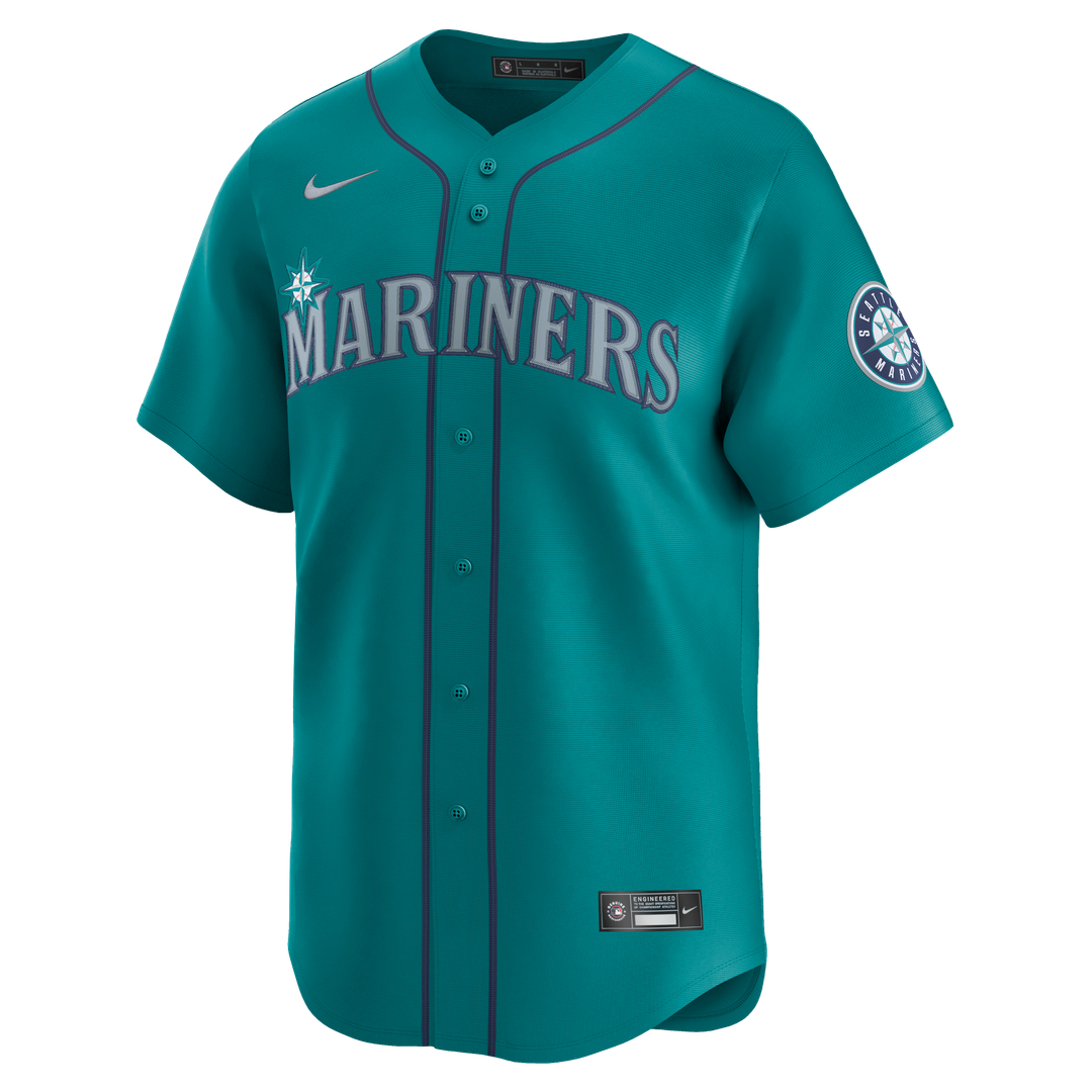 Cal Raleigh Seattle Mariners Nike Home Limited Player Jersey - White | MLB Fan Gear