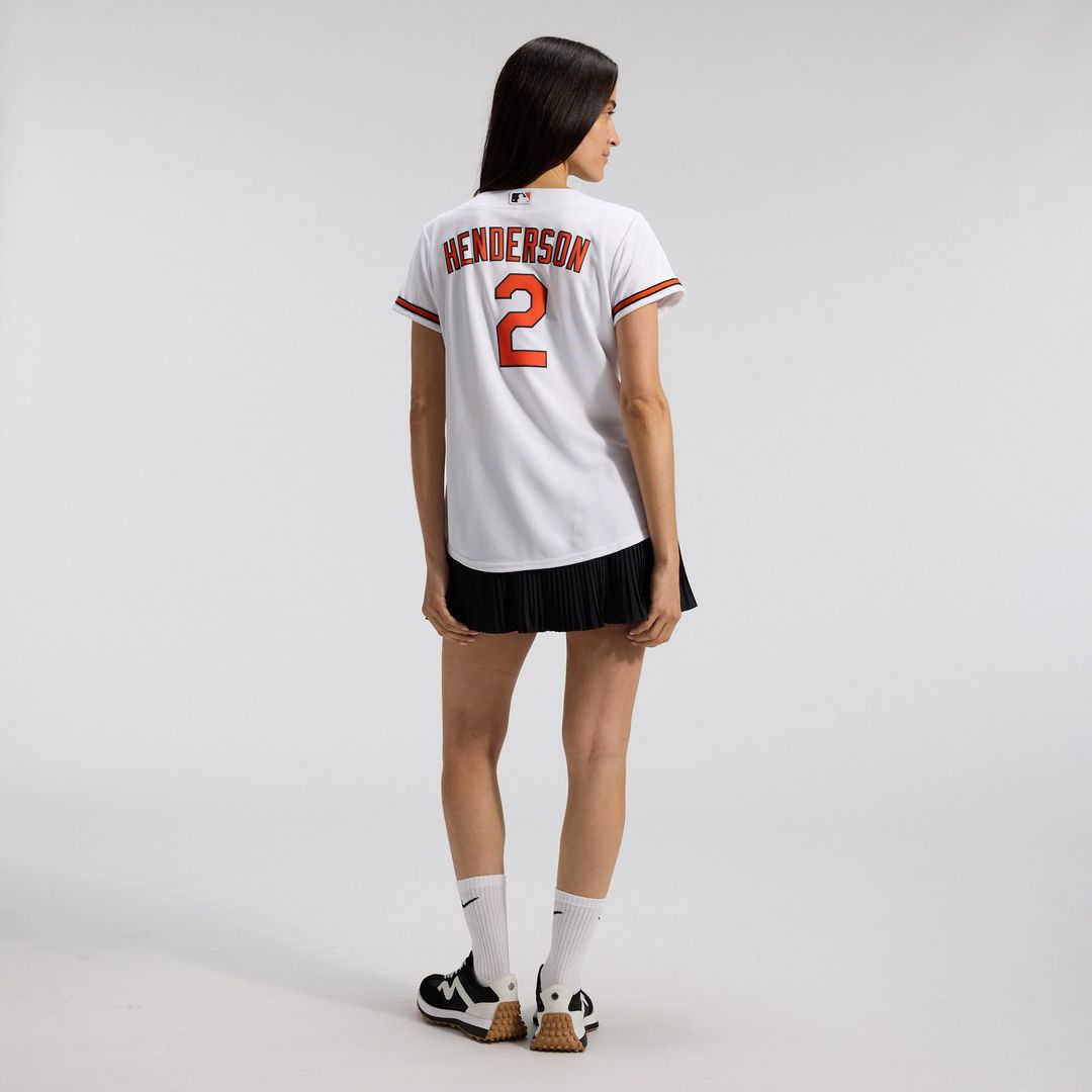 Gunnar Henderson Baltimore Orioles Nike Women's Replica Player Jersey - White | MLB Fan Gear