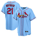 Lars Nootbaar St. Louis Cardinals Nike Alternate Replica Jersey - Light Blue | MLB Fan Gear