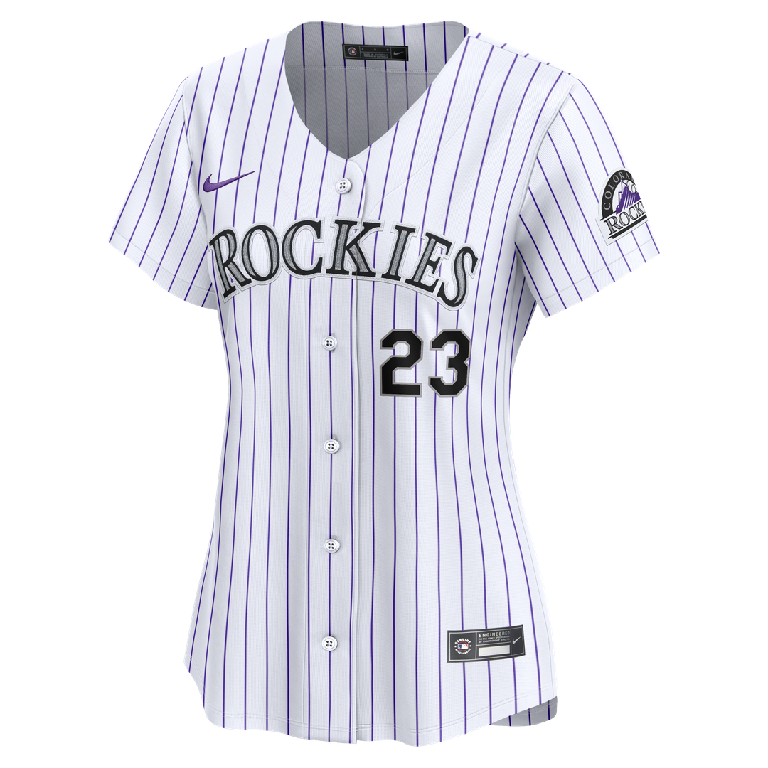 Kris Bryant Colorado Rockies Nike Women's Home Limited Player Jersey - White | MLB Fan Gear