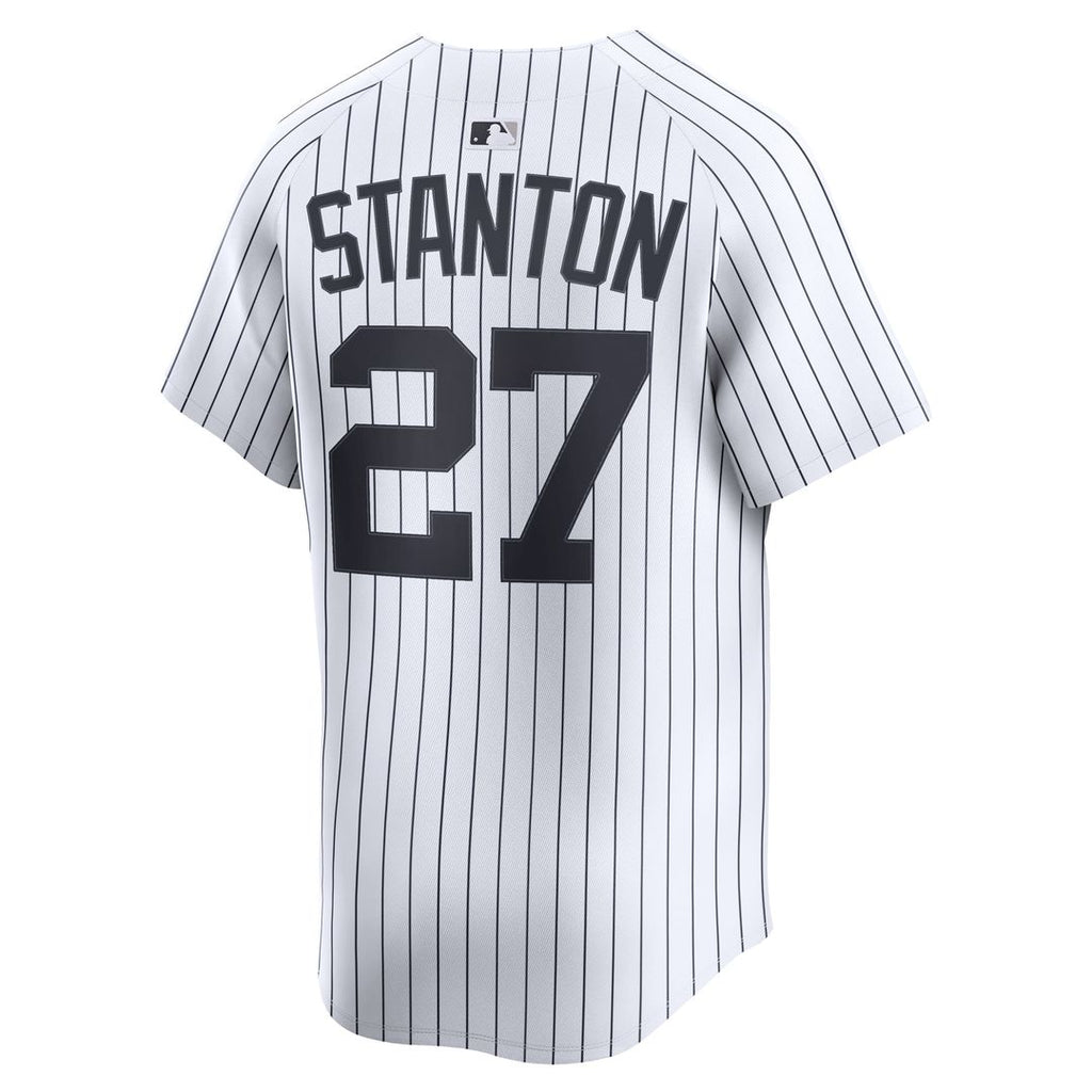 Giancarlo Stanton New York Yankees Nike Home Limited Player Jersey - White | MLB Fan Gear