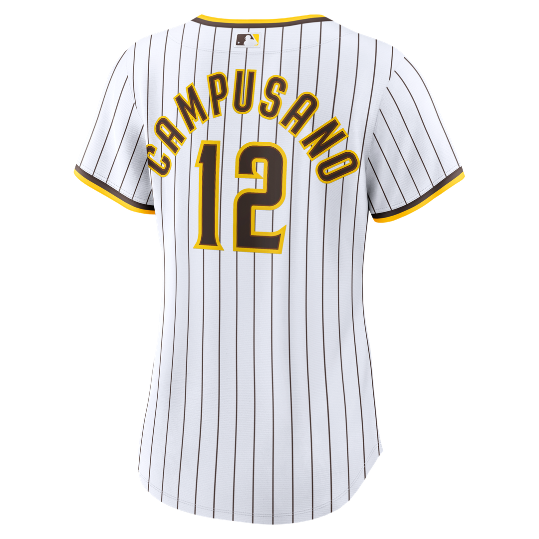 Luis Campusano San Diego Padres Nike Women's Home Replica Jersey - White | MLB Fan Gear