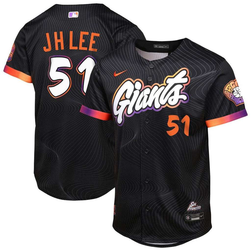 Jung Hoo Lee San Francisco Giants Nike Youth 2025 City Connect Limited Player Jersey - Anthracite | MLB Fan Gear