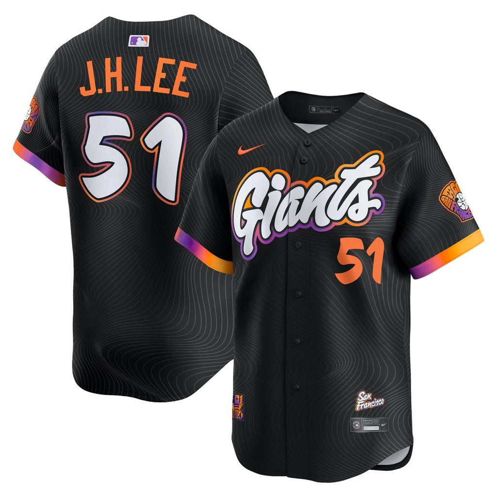 Jung Hoo Lee San Francisco Giants Nike 2025 City Connect Limited Jersey - Black | MLB Fan Gear