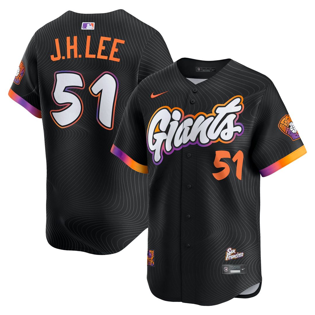 Jung Hoo Lee San Francisco Giants Nike 2025 City Connect Limited Jersey - Black | MLB Fan Gear