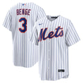 Carson Benge New York Mets Nike Home Replica Jersey - White | MLB Fan Gear
