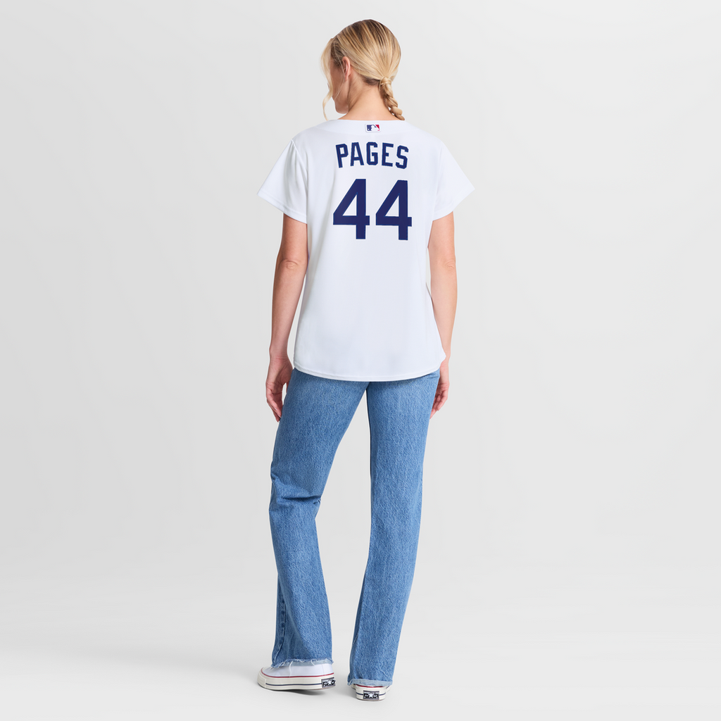 Andy Pages Los Angeles Dodgers Nike Women's Home Replica Jersey - White | MLB Fan Gear