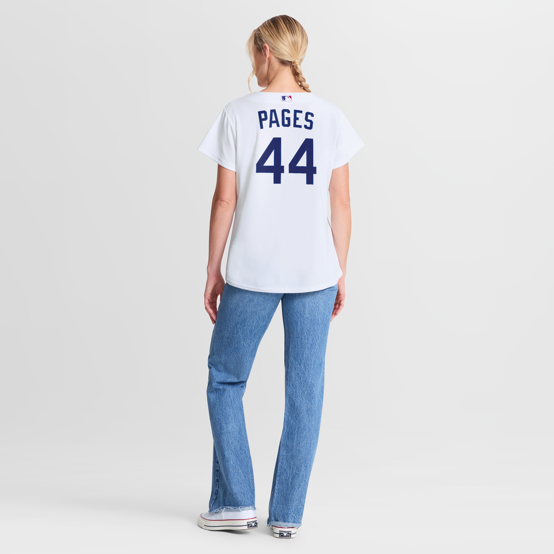Andy Pages Los Angeles Dodgers Nike Women's Home Replica Jersey - White | MLB Fan Gear