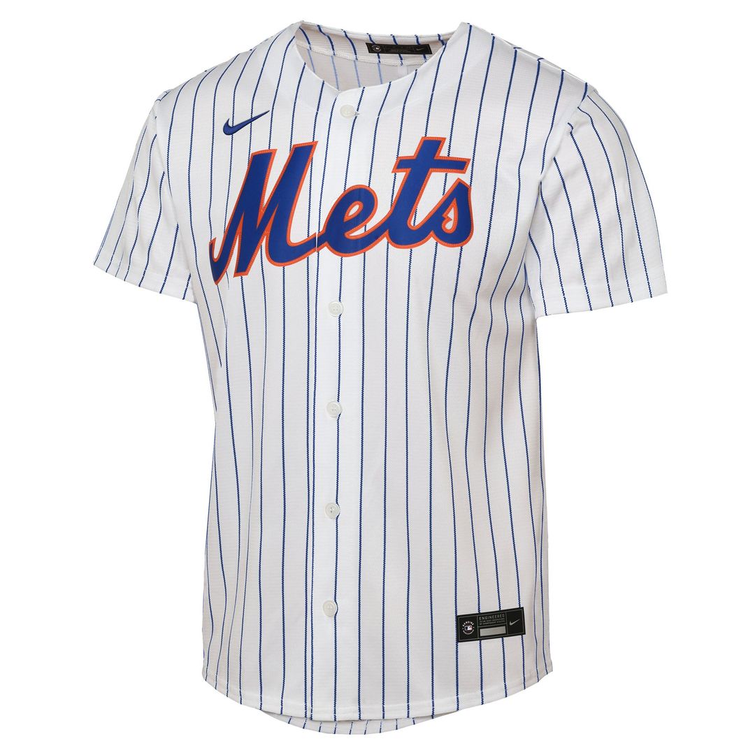 Francisco Lindor New York Mets Nike Youth Home Replica Player Jersey - White | MLB Fan Gear
