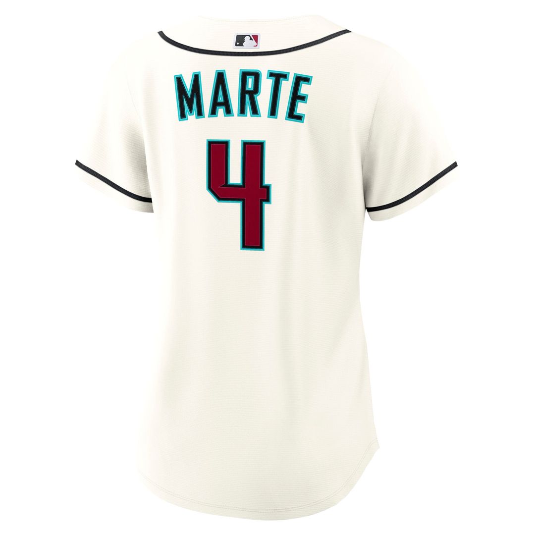 Ketel Marte Arizona Diamondbacks Nike Women's Home Replica Jersey - Cream | MLB Fan Gear