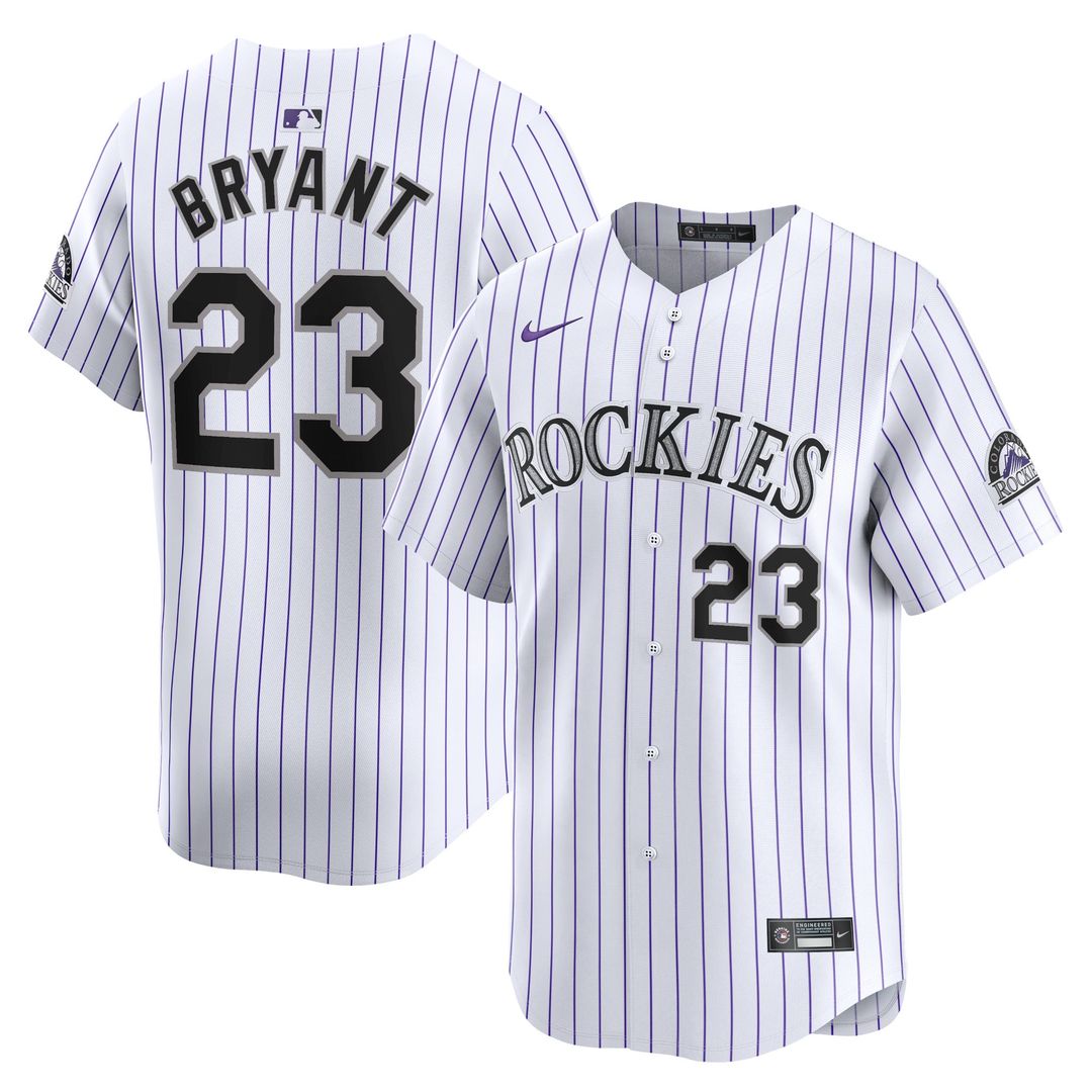 Kris Bryant Colorado Rockies Nike Home Limited Player Jersey - White | MLB Fan Gear